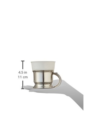Colonel Conk No.127 Shaving Mug with Pewter Caddy