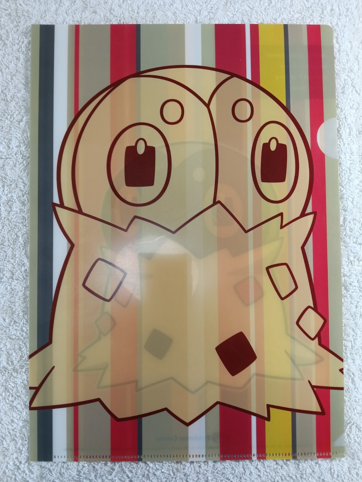 Pokemon Center Promo A4 Clear File Folder 2013 Japanese