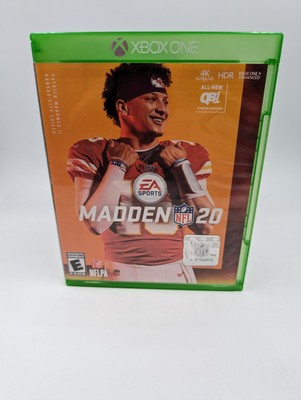 XBONEA - Microsoft XBOX One Madden NFL 20 CASE ONLY NO GAME