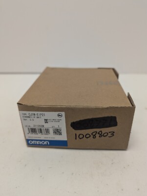 Omron CJ1W-EIP21 Ethernet/ IP Unit Ver. 3.0 Factory Sealed