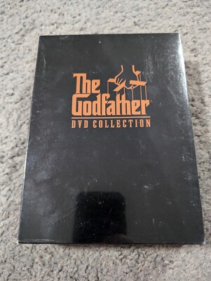 The Godfather DVD Collection (DVD, 2001, 5-Disc Set) Brand New Sealed! Free Ship