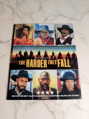 The Harder They Fall DVD Screener FYC 2021 Full Movie Jonathan Majors Idris Elba