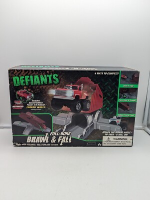 Defiants 4x4 Full Bore Brawl & Fall Trouble Maker Car Brand New Sealed 112301