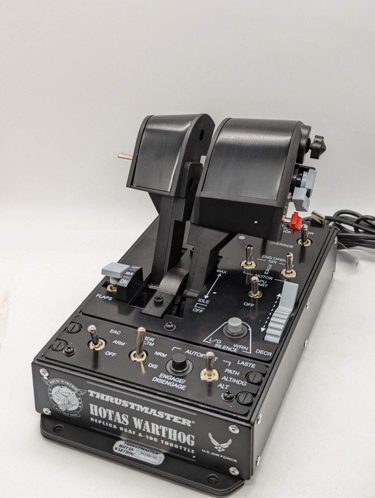 美品 THRUSTMASTER HOTAS WARTHOG HOTAS Warthog™ Flight Stick - | Thrustmaster