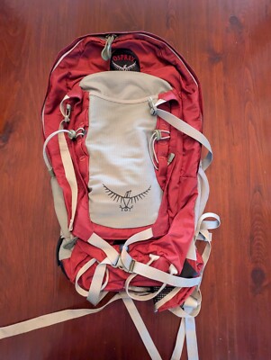 Osprey Kestrel 32 Backpack Burnt Sienna M/L Stores Flat Framed Support