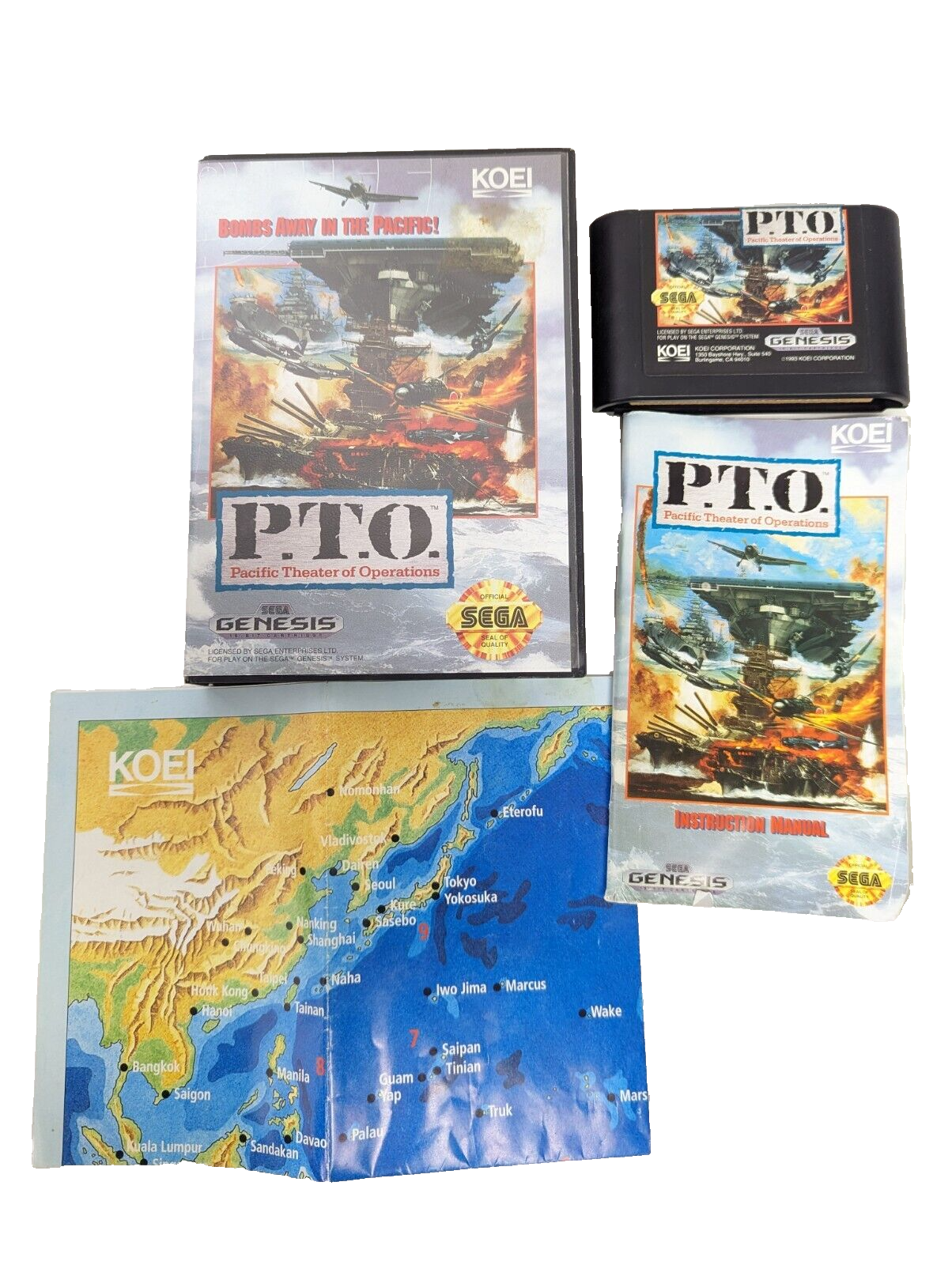 P.T.O. Pacific Theater of Operations (Sega Genesis 1993