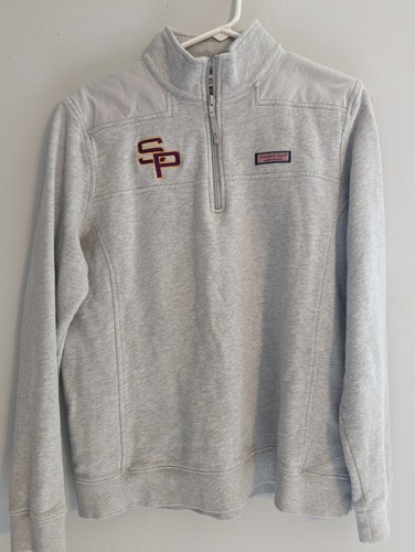 Vineyard Vines Womens 1/4 Zip Shep Sweatshirt Style 6K0484