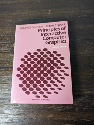 Principles of Interactive Computer Graphics by Sproull Newman Paperback VTG