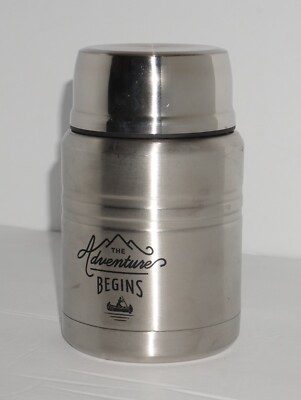 NEW Gentlemen's Hardware Food Flask With Spoon 500ml Stainless Steel