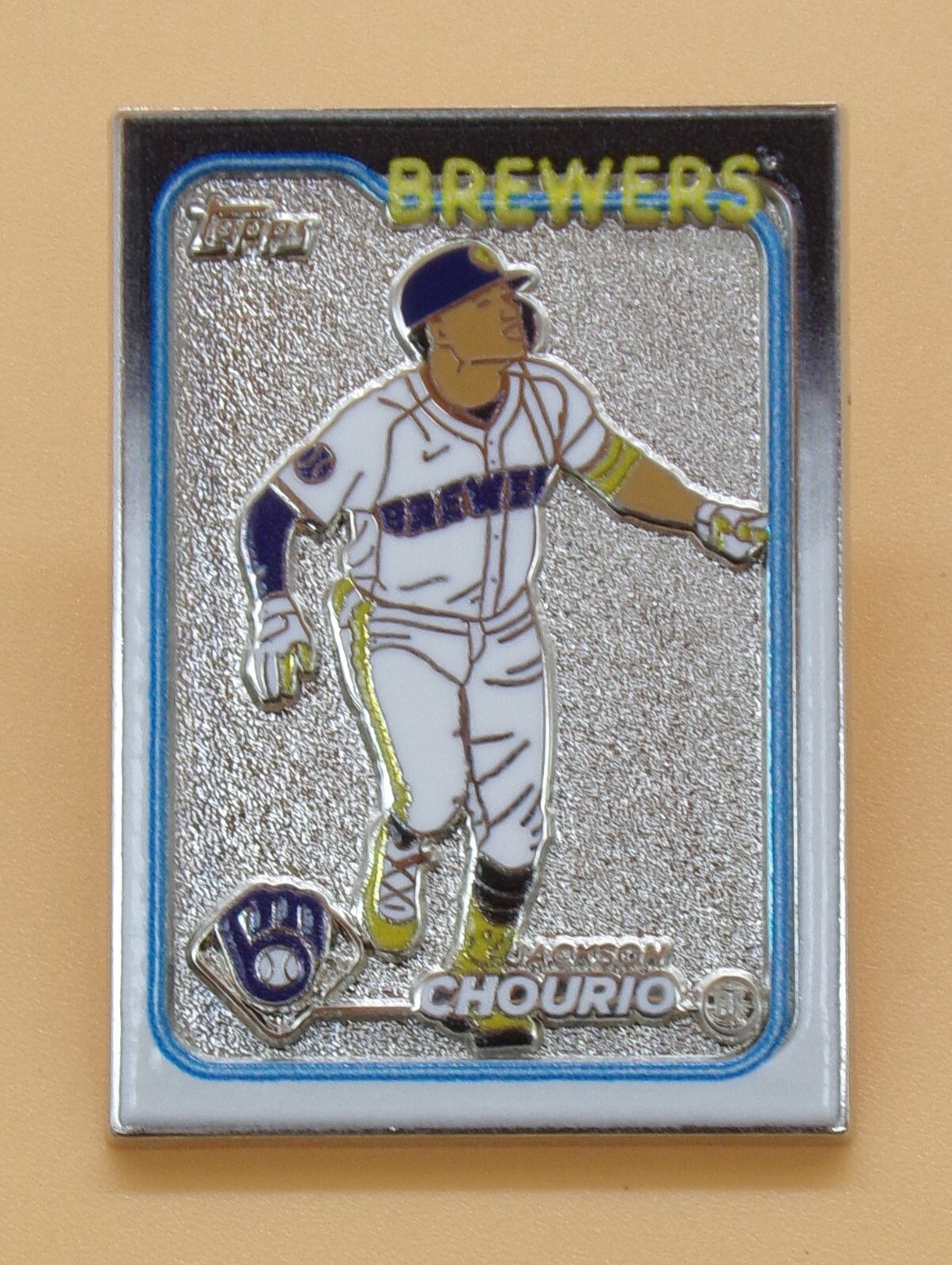 トップス Jackson 2024 Topps Update Jackson Chourio Trading Card Enamel Pins