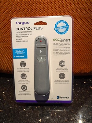 Targus Control Plus Dual Mode Antimicrobial - Eco/Smart Laser Presenter