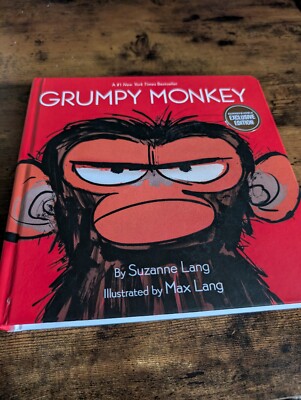 Grumpy Monkey - Lang, Suzanne - hardcover