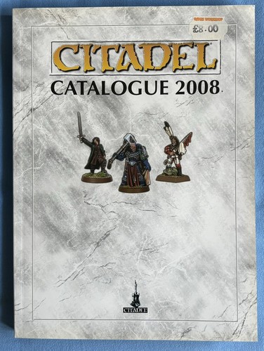 Citadel Miniatures Catalogue 2008 Warhammer 40k Fantasy Full