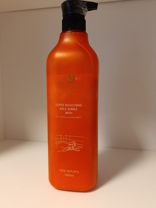 Bismid Gel Douche Blanchissant Super Bleaching Milk Au Lait De ChÃ¨Vre 1000ml 