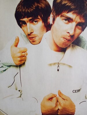 Liam & Noel Gallagher (Oasis), 1994 - Mini Poster Magazine Clipping