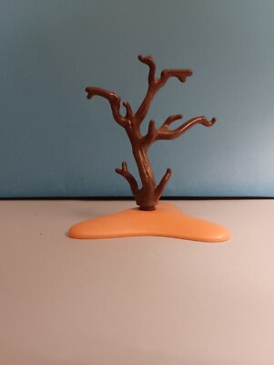 PLAYMOBIL Western*Arbuste bois marron sur socle orange pour le décor du Far West