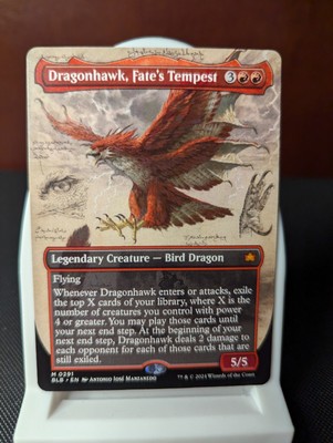 Dragonhawk, Fate's Tempest  Field Notes Showcase Non-Foil - Bloomburrow NM