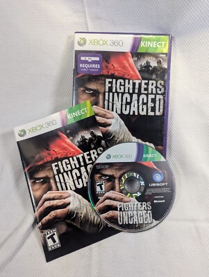Fighters Uncaged (Xbox 360) CIB COMPLETE & TESTED