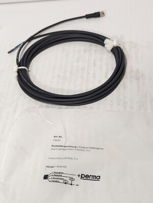 Perma 108432 Star Control cable, 5m, as pictured, new old stock - Free Shipping
