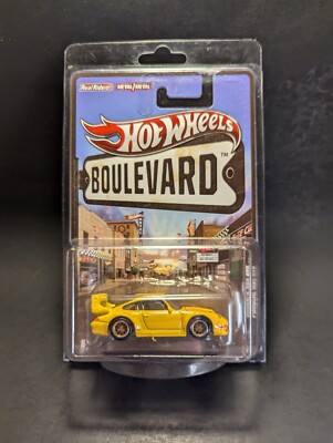 Hot Wheels Boulevard Porsche 993 GT2 1:64 - OG 2013 Release - Includes Protector