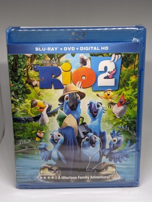 Rio 2 [Blu-Ray + DVD + Digital HD] - BRAND NEW FACTORY SEALED