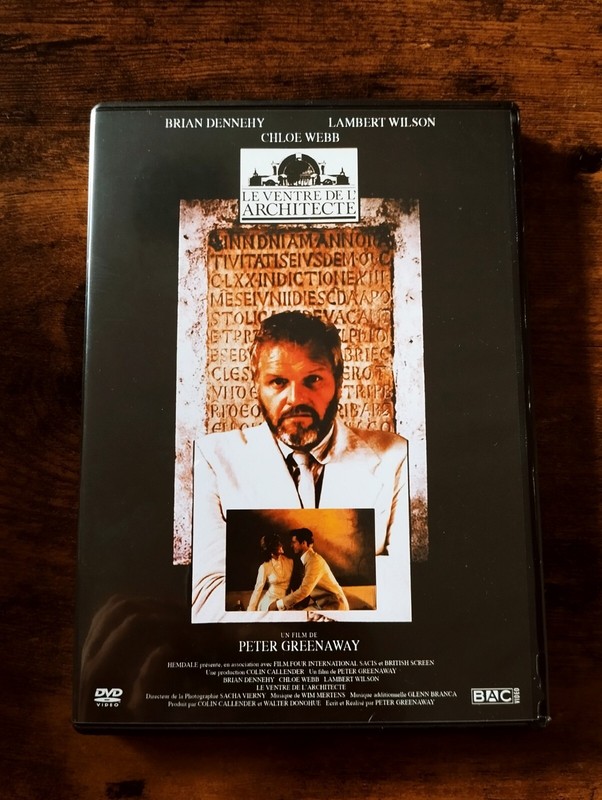Le Ventre De L'Architecte - De Peter Greenaway Avec Brian Dennehy / Dvd Zone 2