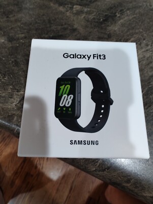 Samsung Galaxy Fit3 SM-R390 Fitness Tracker - 101 Workouts modes - New