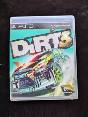 DiRT 3  (Sony PlayStation 3, 2012) PS3 Video Game