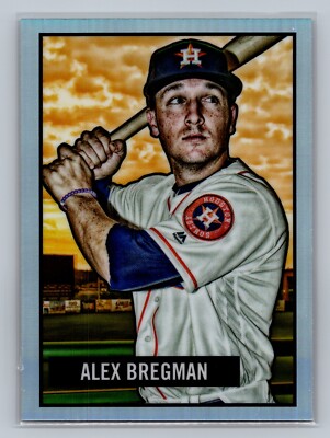   2017 Bowman Alex Bregman #7 - 1951 Bowman Chrome Refractor - RC - Hou Astros