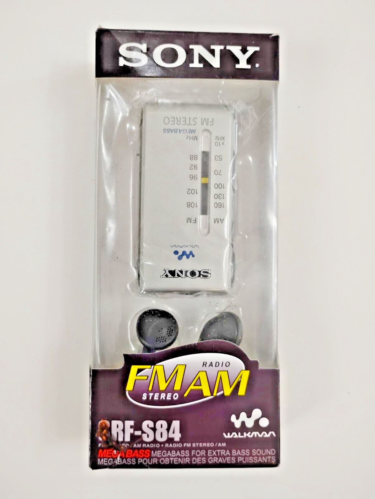 Sony SRF-S84 FM/AM Super Compact Radio Walkman | eBay