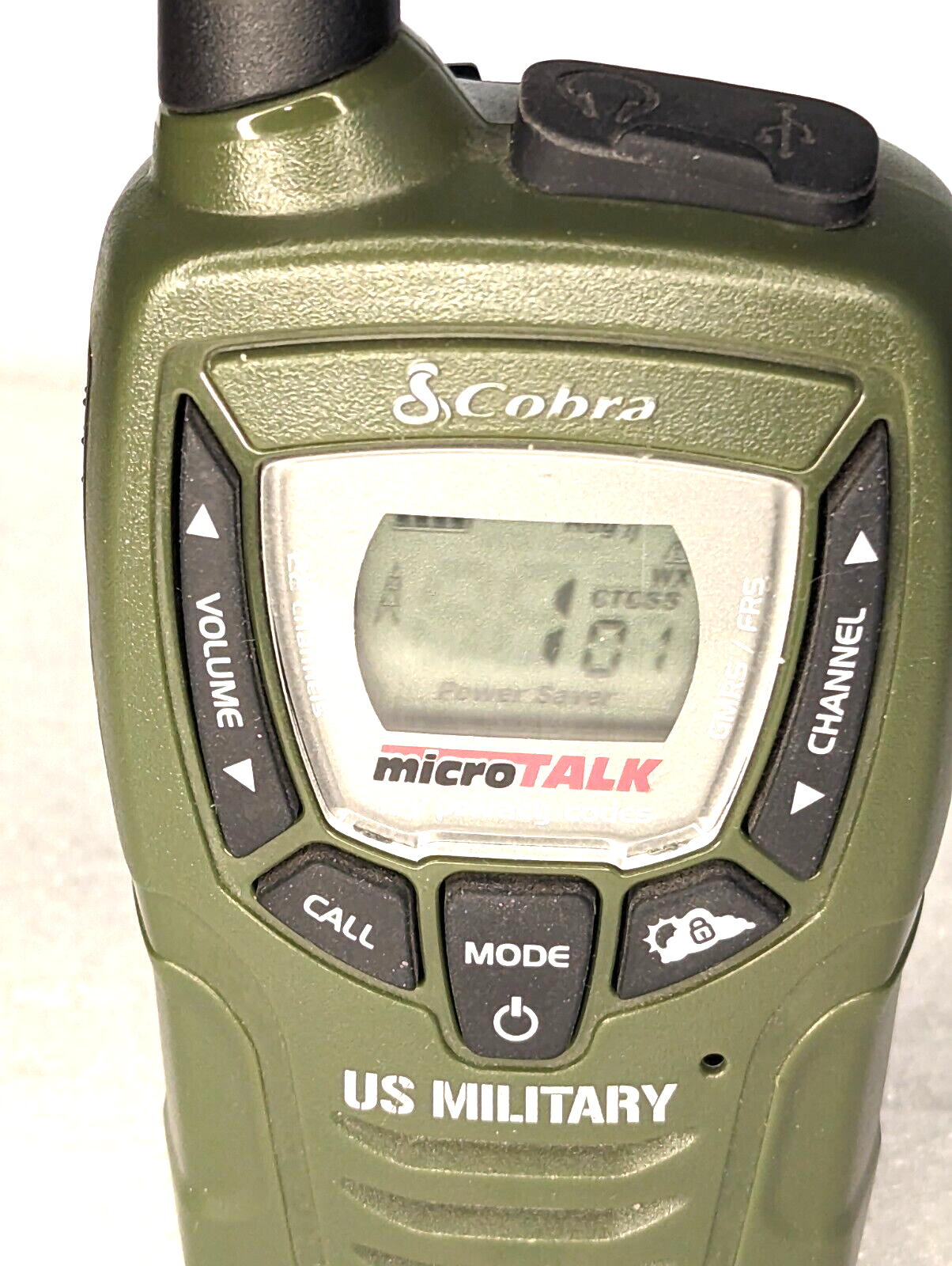Cobra Walkie Talkie Micro Talk CX398A Walkie Talkie Rechargeable Batteries