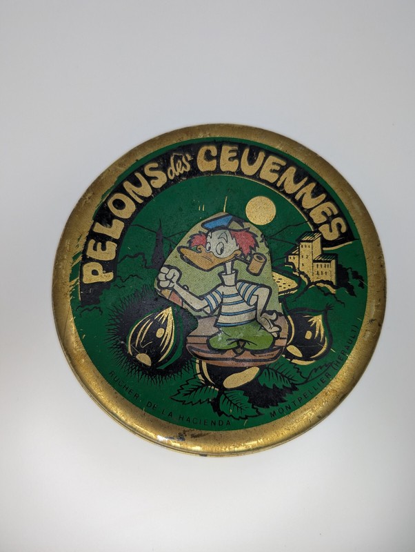 ð¥® Ancienne Boite En MÃ©Tal Pour Les Confiseries Les Pelons Des CÃ©Vennes