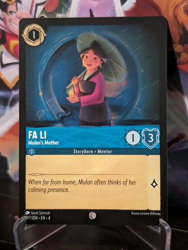 Disney Lorcana Ursula's Return Fa Li Mulan's Mother 143/204