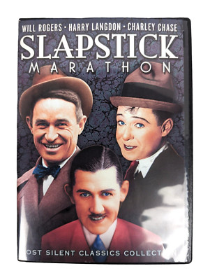Slapstick Marathon DVD Joe Rock, LLoyd Hamilton, Will Rogers, Charley Chase EUC