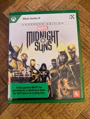 Marvel's MIDNIGHT SUNS Enhanced Edition Microsoft Xbox Series  2022 Ex-Lib