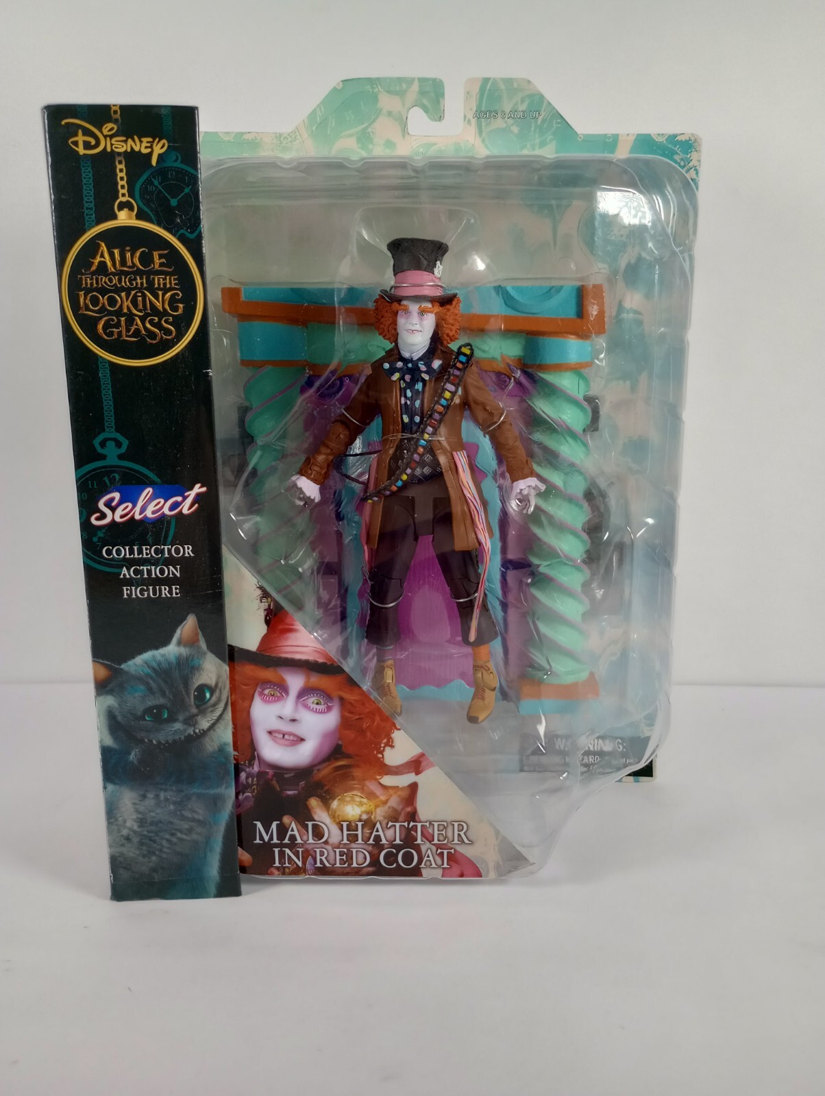 未開封　Alice in Wonderland Mad Hatter フィギュア Disney Ultimates Deluxe Mad Hatter Action Figure from Alice