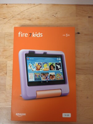 Amazon Fire 7 Kids Edition 12th Gen 7'' 16GB Tablet - Purple