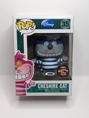 2012 SDCC Funko Pop Disney Alice in Wonderland Blue Cheshire Cat  #35 1/480 