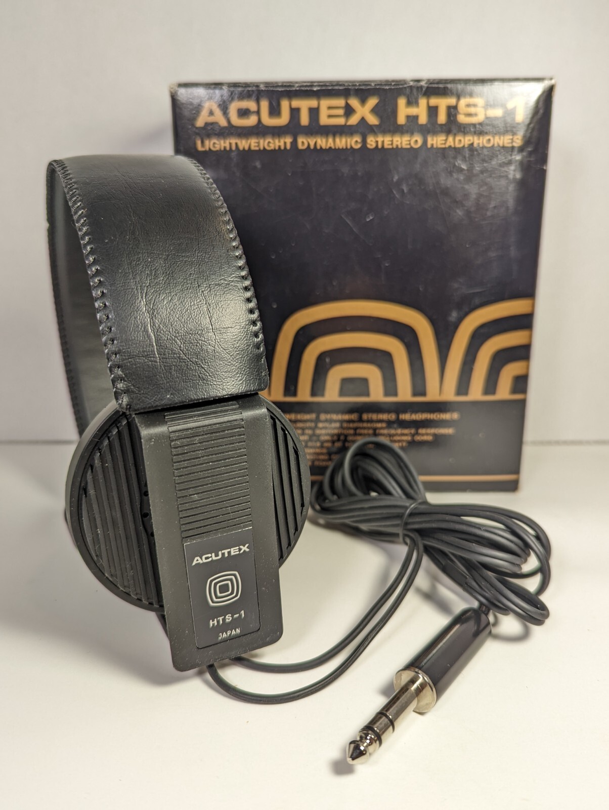 Vintage Headphones Acutex HTS-1 Dynamic 3.5mm Stereo Over