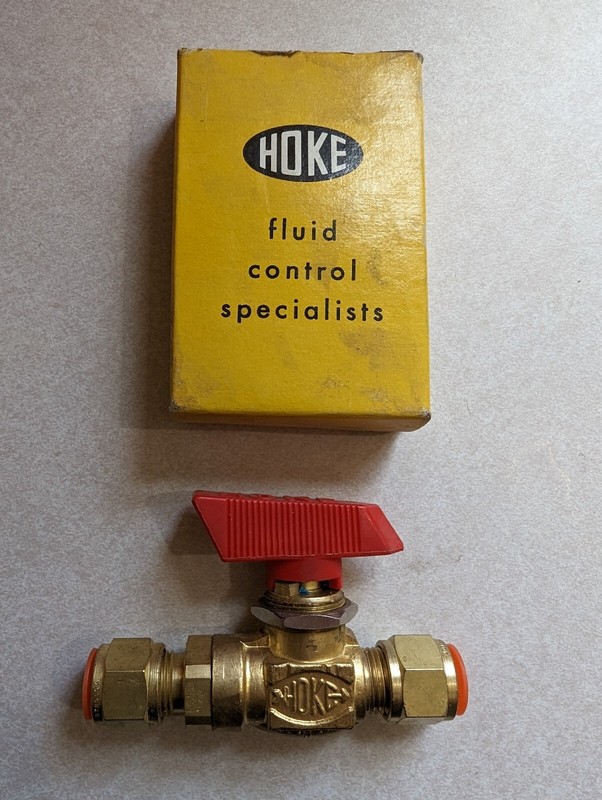 Hoke  7115G6B  Ball Valve 3/8