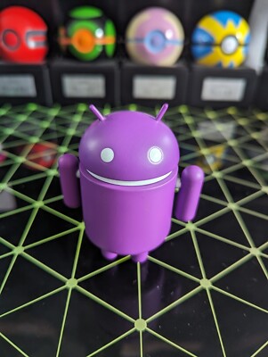 Android Mini Collectible Figurine - 3'' Purple Figure - New for Collectors