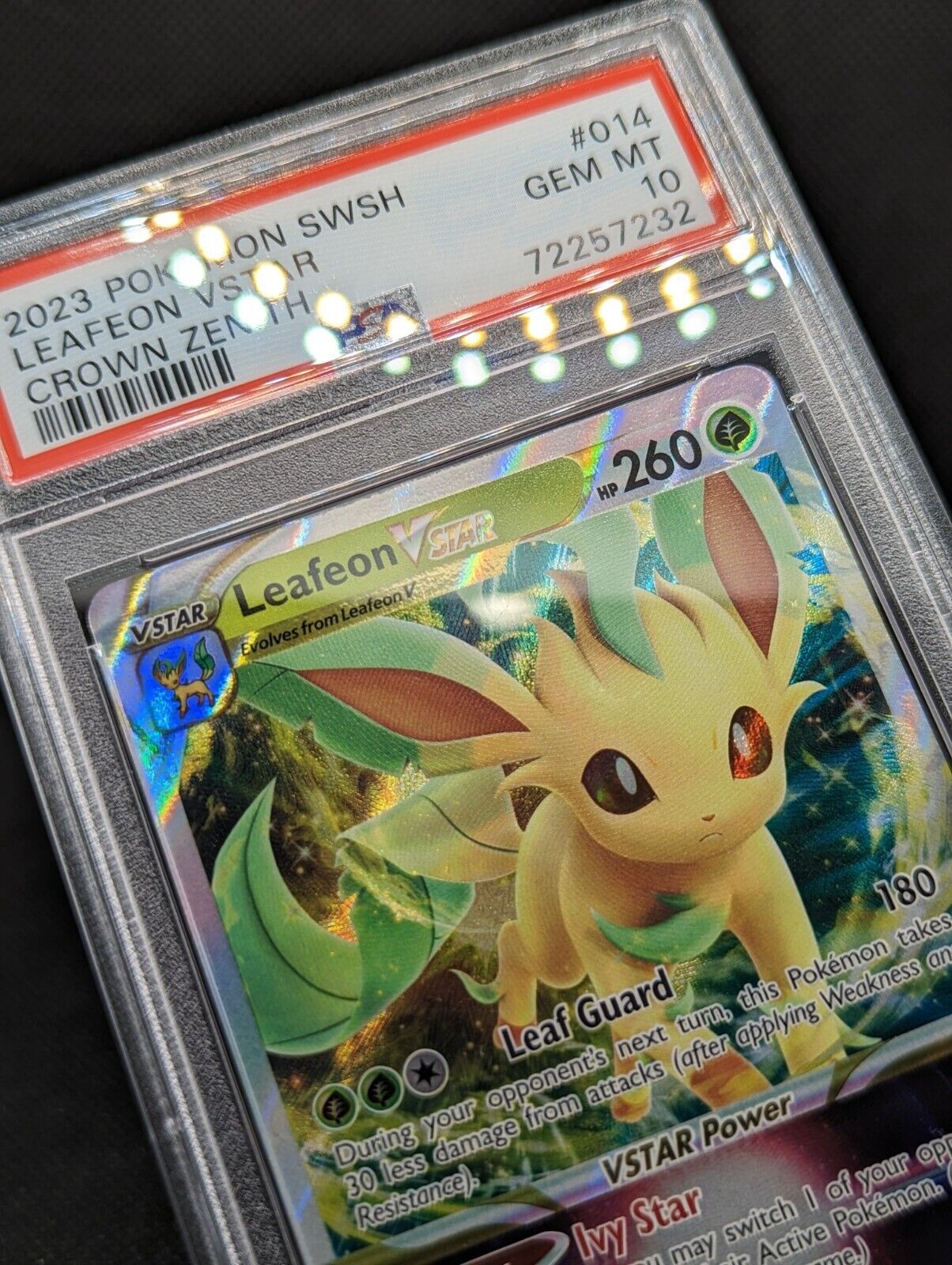 Pokemon TCG - Leafeon VSTAR - 14/159 - Crown Zenith - Full Pokemon TCG - Leafeon VSTAR - 14/159 - Crown Zenith - Full