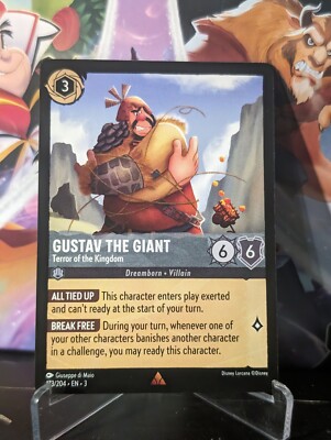 Lorcana Gustav the Giant - Terror of the Kingdom (173/228) Into the Inklands NM
