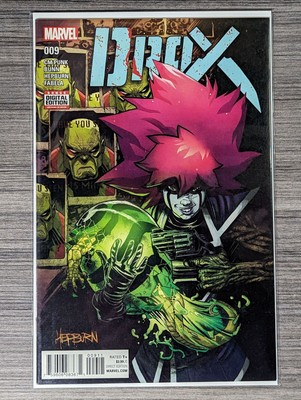 Drax #9 Scott Hepburn Cover CM Punk writer 2016 Marvel Comcis