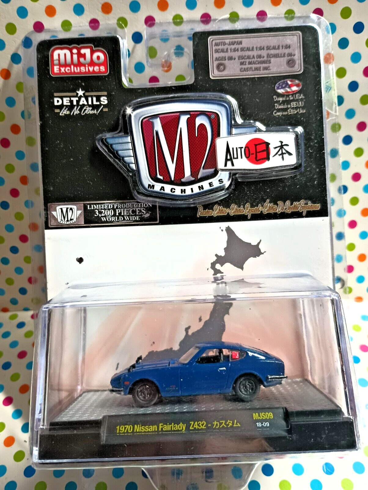 M2 MACHINES MIJO EXCLUSIVES MJ09 AUTO-JAPAN 1970 NISSAN
