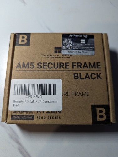 AM5 Secure Frame Black Thermalright Ryzen 7000 Series CPU Holder Brand New 