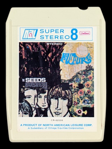 The Seeds – Future CR 82038, 8-Track Cartridge, Stereo, 1st The Seeds – Future CR 82038, 8-Track Cartridge, Stereo, 1st