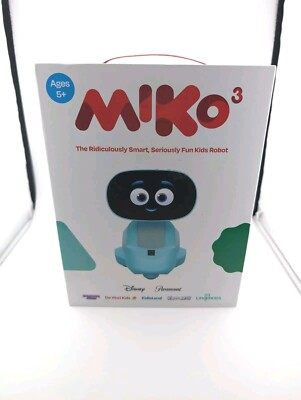 Miko 3, AI Powered, Smart, Interactive Kids Robot, Blue, Brand New, Sealed Box