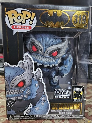 Funko Pop! The Devastator #319 Batman Heroes 80 Years -FYE EXCLUSIVE-NEW-FSHIP