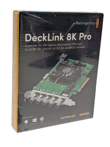 拡張カード Blackmagic Design DeckLink 8K Pro Amazon.com: Blackmagic Design DeckLink 8K Pro G2 PCIe